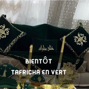 Scène complète henna/ circonsicion  Couleur Verte