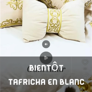 Scène complète henna Couleur blanche