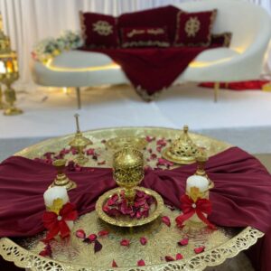 Scène complète henna Couleur rouge 