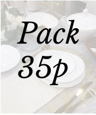 Pack dîner 35 p