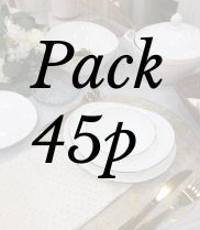 Pack dîner 45 p