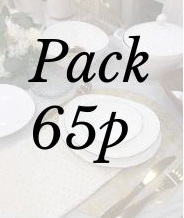 Pack dîner 65 p