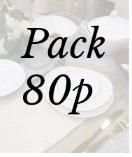 Pack dîner 80 p